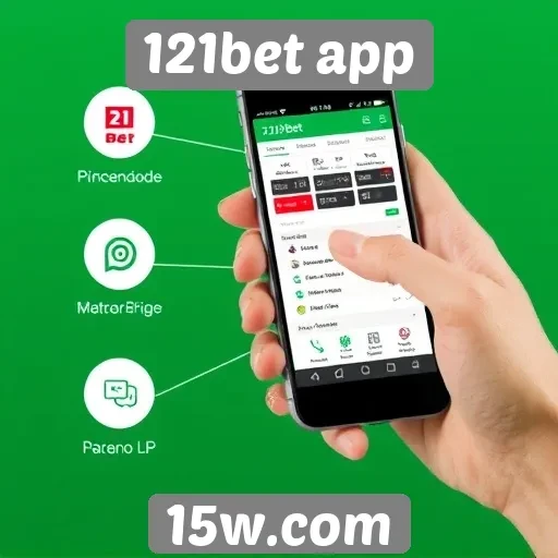 Avaliação das funcionalidades do 121bet app
