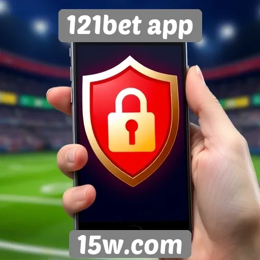 Recursos de segurança disponíveis na 121bet app
